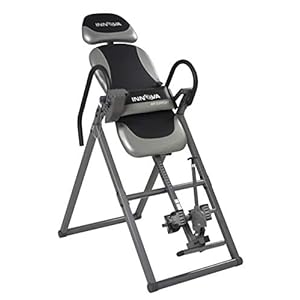 Innova ITX9900 Inversion Table with Air Lumbar Support, Black/Gray