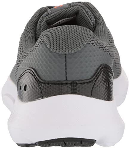 Under Armour Boy's Surge 3 Sneaker, (103) Pitch Gray/Jet Gray/White, 5.5 Big Kid #TOP2