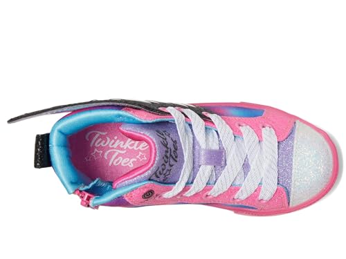 Skechers Girl's Twinkle Sparks Ice-Flutter Glitz Sneaker2