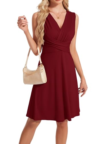 Robe sans manche d'été confortable pour rester fraîche et élégante