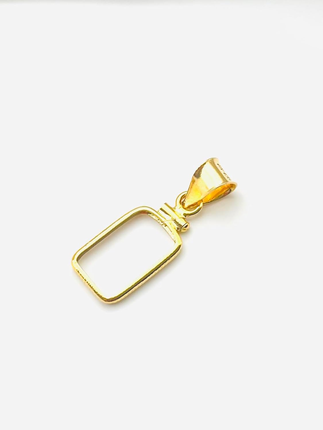 14k gold filled bezel frame for 1 Gram PAMP Suisse Gold Bar – Lady Fortuna,-Credit suisse, Rosa