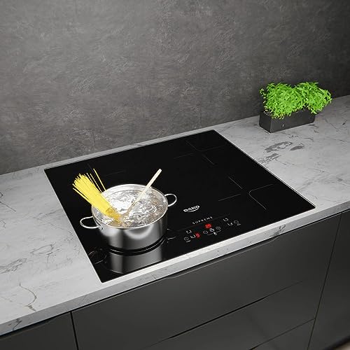 Cooktop de Indução 4 Bocas Preto com Trava de Segurança Dako Supreme 220v