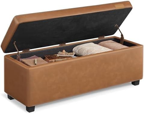 VASAGLE EKHO Collection - Storage Ottoman Bench, Entryway Bedroom...