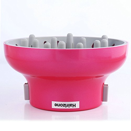 Hairizone Universal Diffuser for Hair Dryers with Nozzle D=1.7"-2.6" for Curly or Wavy Hair Styling, Dry and Gain Maximum Volume without Frizz, Fuchsia - Image 6