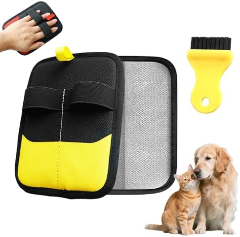 Pet Hair Removal Glove, 2026 Upgraded Electrostatic Pet Hair Remo...