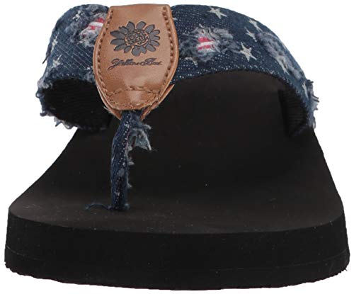 Yellow Box Women's Flip Flop Fabric Sandal Flat2