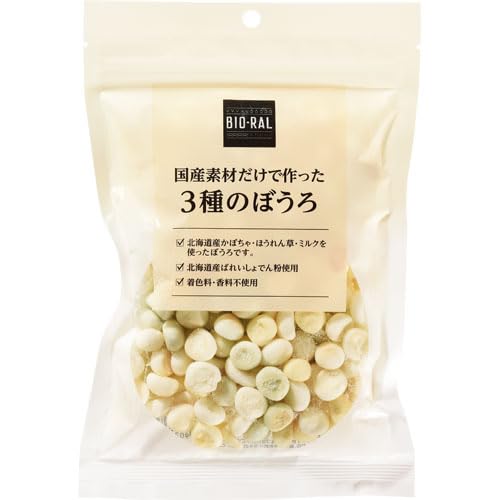 ビオラル 国産素材だけで作った3種のぼうろ 100gのサムネイル