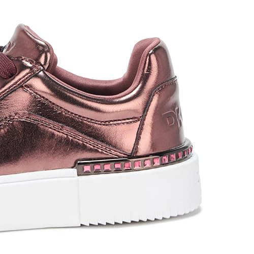Image of DKNY Womens Beverley Everyday Platform Lace Up Sneaker