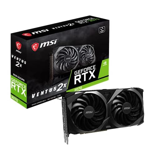 MSI RTX 3070 Ventus 2X 8G OC LHR Carte Graphique NVIDIA GeForce RTX 3070 8 Go GDDR6
