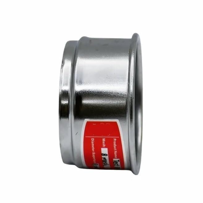 Standardowe sito laboratoryjne o średnicy 6 cm — oczka 4–10, apertura 2–5 mm, stal nierdzewna 304, trwałe i precyzyjne(7 mesh)