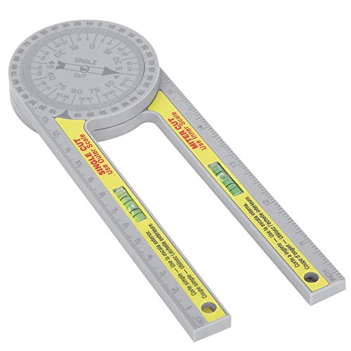 High Accuracy Angle Ruler for Woodworking - Goniometer Measuring Instrument