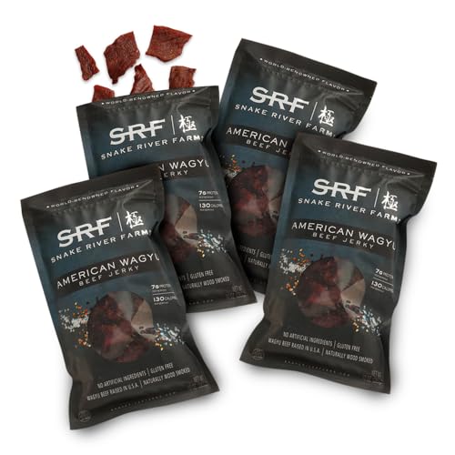 Snake River Farms Wagyu Jerky 10 oz 4 pack