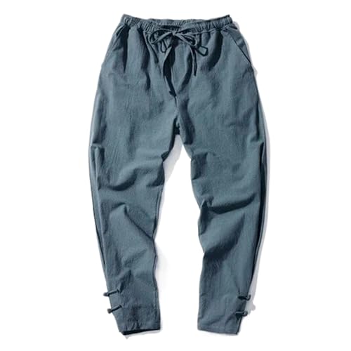 Pantalon de jogging hipster coton homme coupe droite street casual décontracté