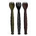 Kabar - Field KIT Spork/Knife - 3 Pac with 1 OD Green - 1 Black - and 1 Dark Brown
