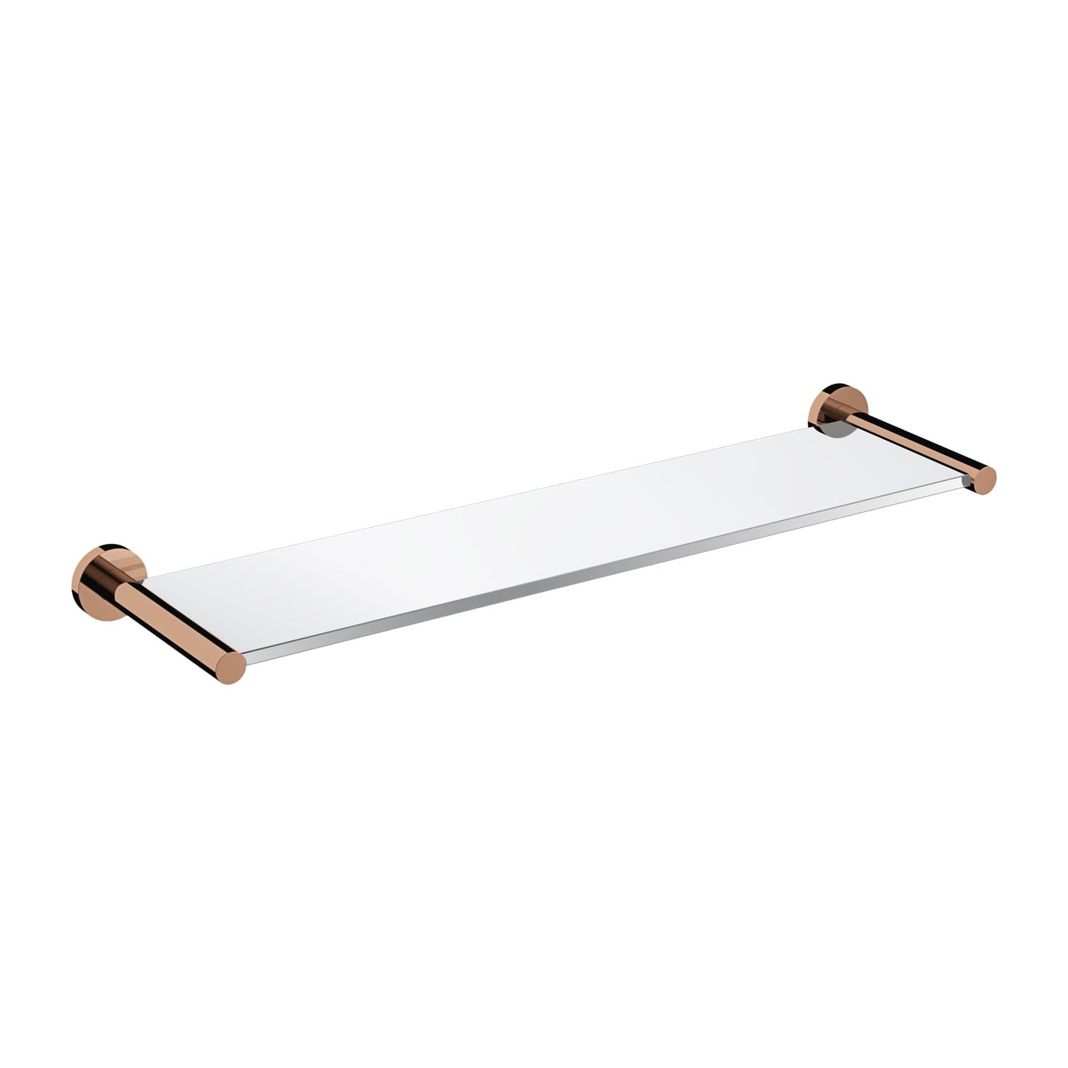 Étagère en verre pour organiser votre douche avec style et élégance