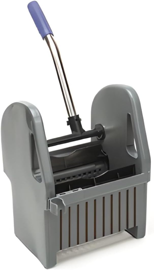 Prensa Escurridora Profesional para Carro de Fregado – Compatible con Cubo Doble – Fregona Industrial – Limpieza Intensiva – Mango Ergonómico – Ideal para Hostelería, Oficinas