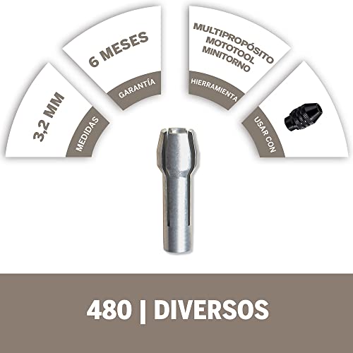 Dremel Pinça 480 1/8