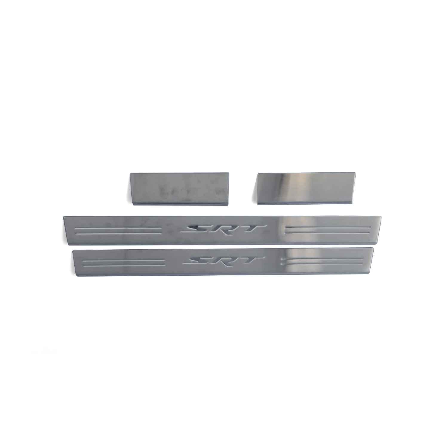 Mopar 82214273 Door Sill Guards Door Sill Guards, Stainless Steel with SRT logo. Set of four
