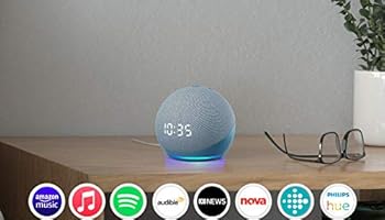 All-new Echo Dot (4th Gen) | Smart speaker with clock and Alexa