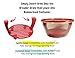 Breader Shaker Bowl - Personal or Family Sized for Breading Hand Cut Fries, Pickles, Chicken Tenders, Shrimp and More (Family Sized)