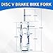 26 Inch Mountain Bike Suspension Fork 1-1/8