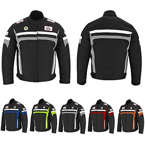 SUPER BIKERS Kids Boys Motorbike Motorcycle jacket Fully Protective Waterproof Cycling Textile Cordura Jackets Warm Lining Bicycle CE Armours Age 6-16 Years (GREY - 16 YEARS) Cover