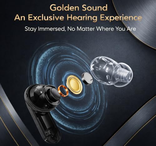 Image of Original for Realme Buds Air 7 - True Wireless Bluetooth 5.4 Earbuds with Deep Bass, 360 Spatial Audio, ENC Mic & Fast Type-C Charging