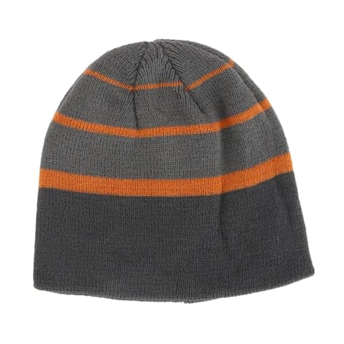 Image of Girl's 4-6x Striped 2-Piece Winter Beanie and Glove Set