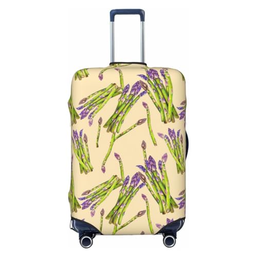 Travel Luggage Cover Protector - Hilarious Asparagus Print Anti-Scratch Suitcase Covers Fits 18-32 Inch Luggage