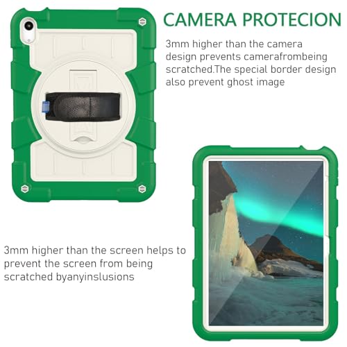 Protection iPad 10e génération antichoc pour enfants évitant les casses d'écran