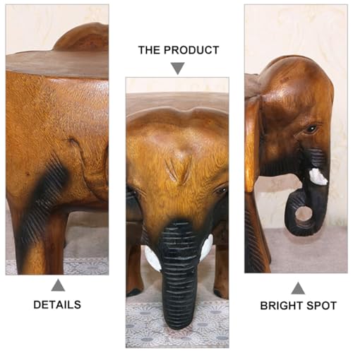 Tabouret éléphant pour changer de chaussures confortablement chez soi - 4