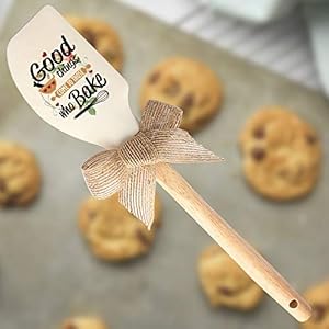 Goodthingscometothosewhobakefunnysiliconespatulafunnybakingtoolmodernfarmhousekitchendecorgiftforchefsistermompastrycheffriends Urban Country Home Decor Good things come to those who bake funny silicone spatula funny baking tool modern farmhouse kitchen decor gift for chef sister mom pastry chef friends urban country home decor