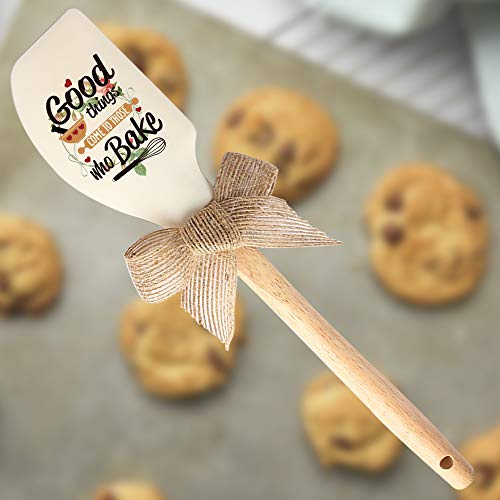 Goodthingscometothosewhobakefunnysiliconespatulafunnybakingtoolmodernfarmhousekitchendecorgiftforchefsistermompastrycheffriends Urban Country Home Decor Good things come to those who bake funny silicone spatula funny baking tool modern farmhouse kitchen decor gift for chef sister mom pastry chef friends urban country home decor