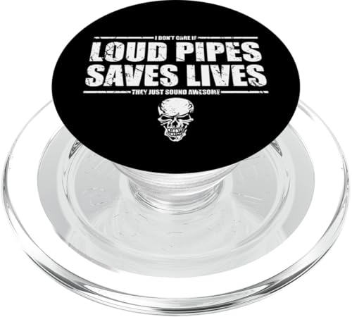 Divertenti tubi rumorosi salva vite umorismo motociclista PopSockets PopGrip per MagSafe