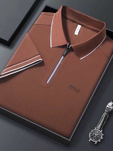 Image of Lymio Polo T Shirt for Men || T Shirt for Man || Collar T Shirt Style Men (Packs Also Available) (Polo-85-88)
