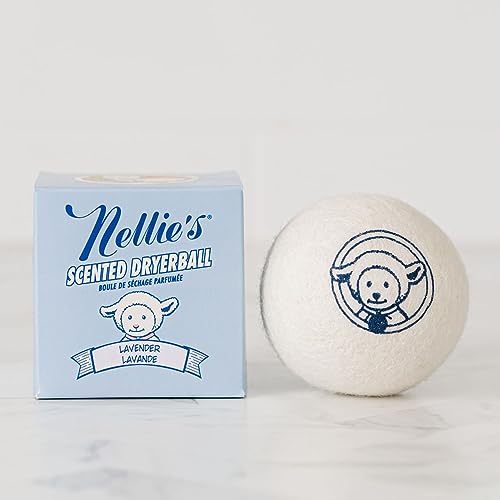 Evite arrugas usando bola de lana Nellie's aroma lavanda 1 pack 5