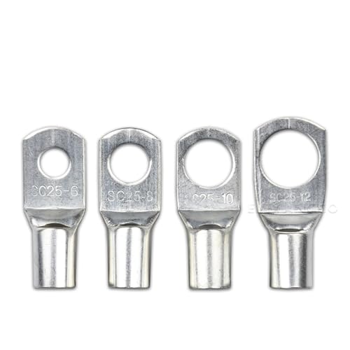 Cosses de câble en cuivre SC25-10 pour connexion robuste de batterie auto