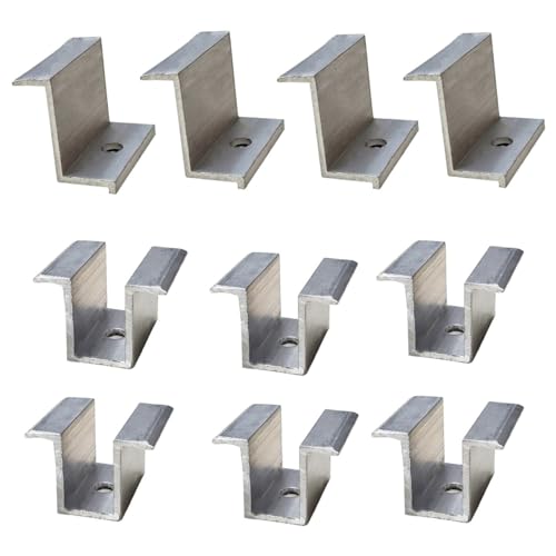 Image of Daystar Solutions Solar Panel mounting clamp 30MM for (4 Panel - 4 End Clamps and 6 Mid Clamps)