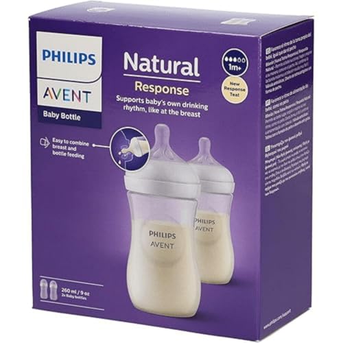 PHILIPS Avent NATURAL 3.0 FEEDING BOTTLE 260ML X2