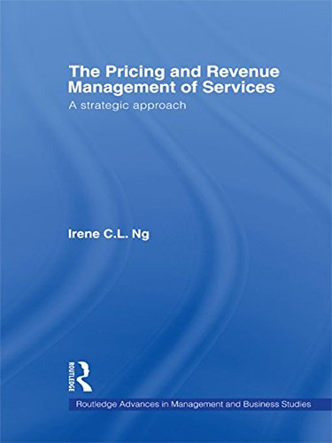 Télécharger The Pricing and Revenue Management of Services: A Strategic Approach (Routledge Advances in Manageme Livre eBook France