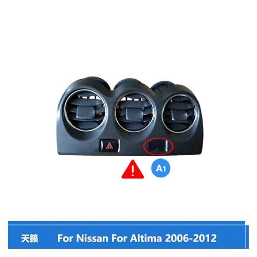 Grille de climatisation centrale Nissan Altima flux d'air optimisé 2006-2012 - 2