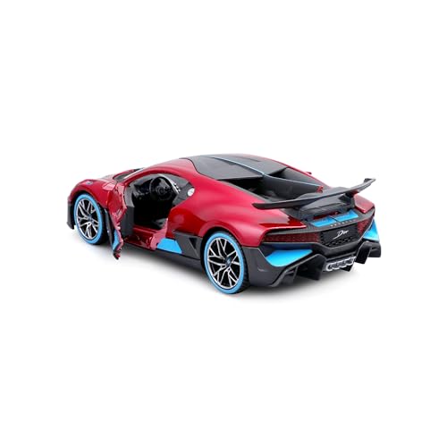 Maisto Bugatti Divo Modelo 1:24 Puertas Móviles Rojo miniatura 3