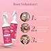 Kerotin Root Volumizer Spray. Hair Thickener and Anti-Thinning Root Lift - Styling and Repair to Boost Hair Thickness. Free of Artificial Fragrance, Sulfate, and Alcohol - Made in the USA