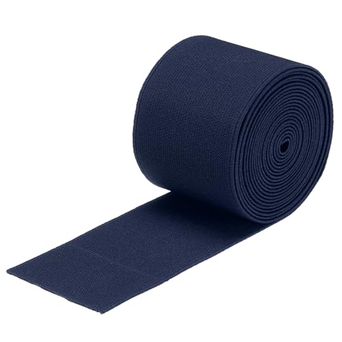 MECCANIXITY Elastic Bands for Sewing Double Side 5cm(2") 2.75 Yard/8ft