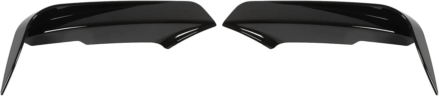 Front Bumper Vent Canard Splitter Pair Left Right Compatible with 3 Series F30 F31 F3 320i 328i M Sport 2012‑2019 Replacement for M Bumper ABS Wind