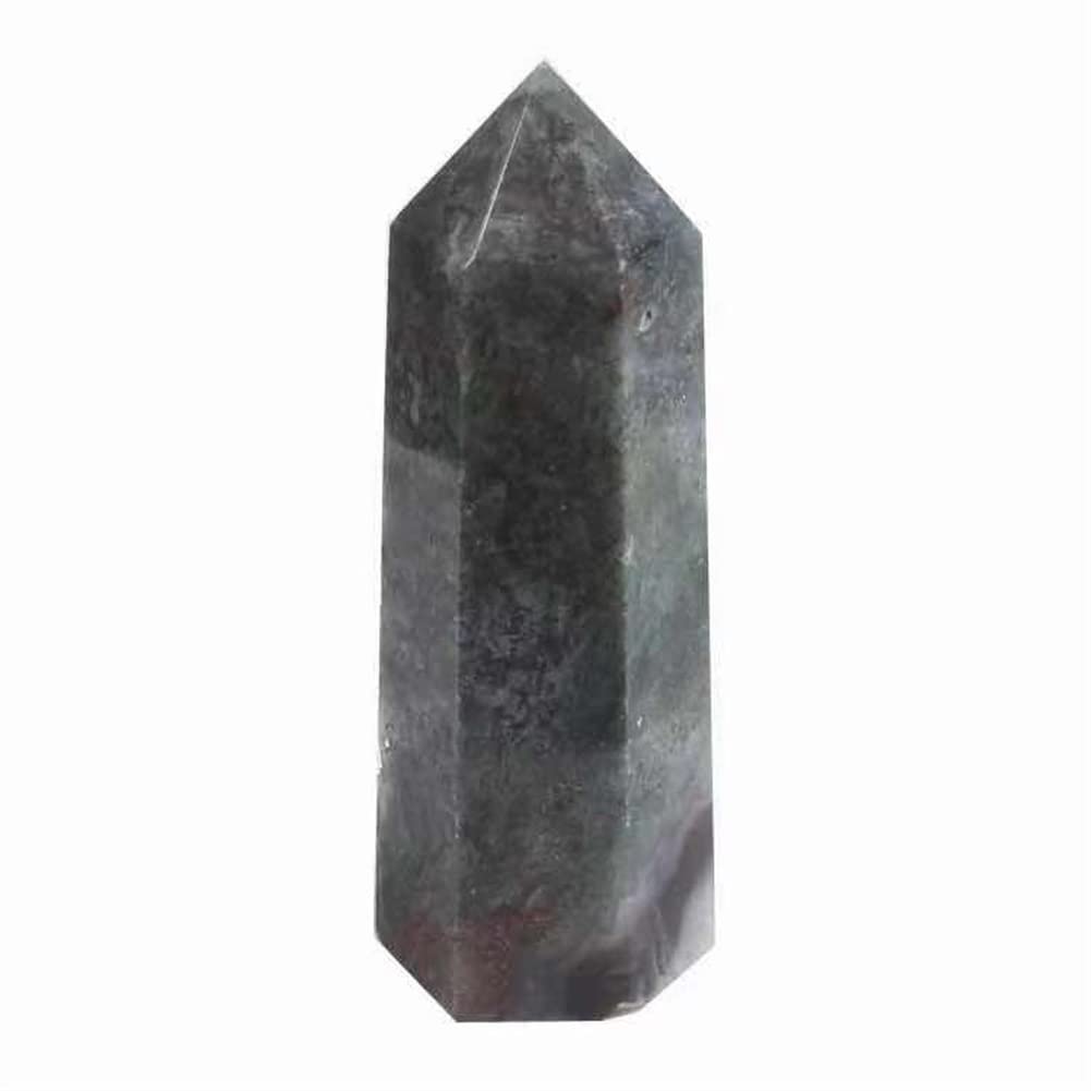 1 szt. Naturalny Kolumna Aqua Agat Magiczna Kryształowa Końcówka 400g-1550g Piękny naturalny kryształ Kamień Kolekcje domowe (Kolor: 1 szt. 1400g-1550g)