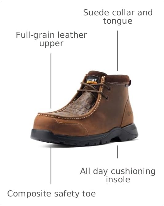 Image of ARIAT Mens Edge LTE Moc Composite Toe