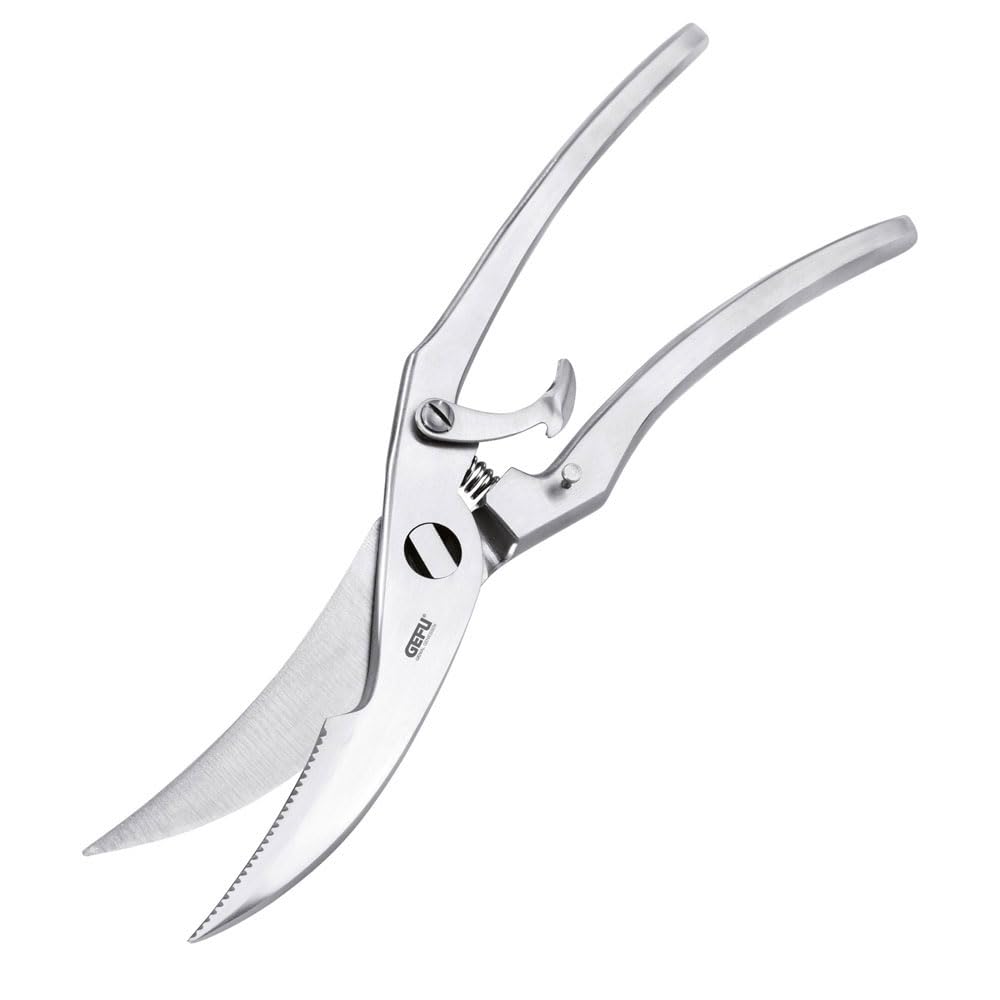 GEFU GE12610 Ciseaux à Volaille avec Ressort Acier Inoxydable Inox 28,3 x 2,9 x 8,1 cm