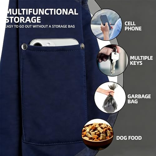 Bolsa de transporte para perros azul para actividades al aire libre y transporte de mascotas 5