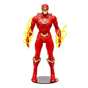 McFarlane Toys – DC Direct 7IN Figure with Comic – The Flash WV2 – The Flash (Barry Allen)